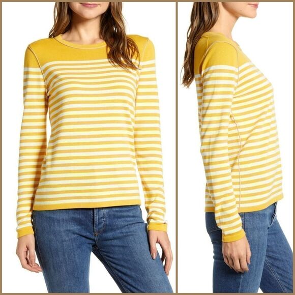 Tommy Hilfiger Stripe Crewneck Sweater - Picture 1 of 10